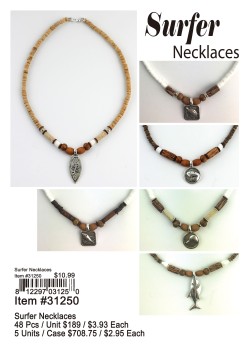 Surfer Necklaces